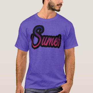 Sumer Retro T Shirt