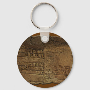 "Sumeriska Cuneiform Writing" Keychain Gift Nyckelring