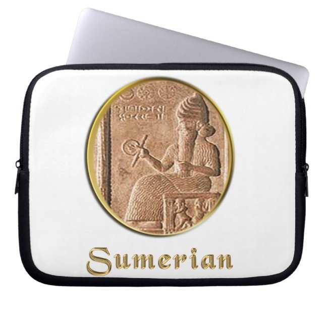 Sumeriska Laptop Sleeve (Framsidan)