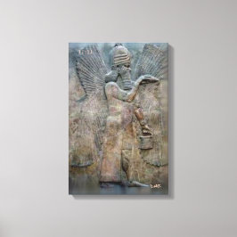 SUMERISKA TABLETTER CANVAS DMT ANDLIG GRAFFITI