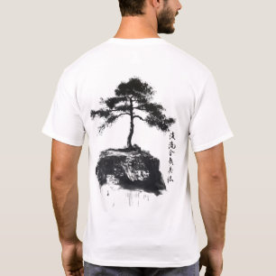 Sumi-e Bonsai T Shirt