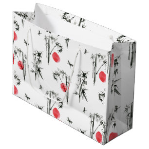 Sumi-e japansk bläck-målning