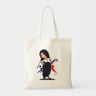 Sumi Naga Girl Tribal Tote Bag Tygkasse