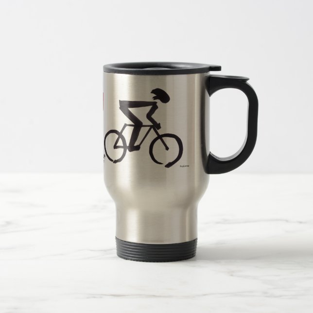 SumiCyclist "brytning" mugg (Höger)