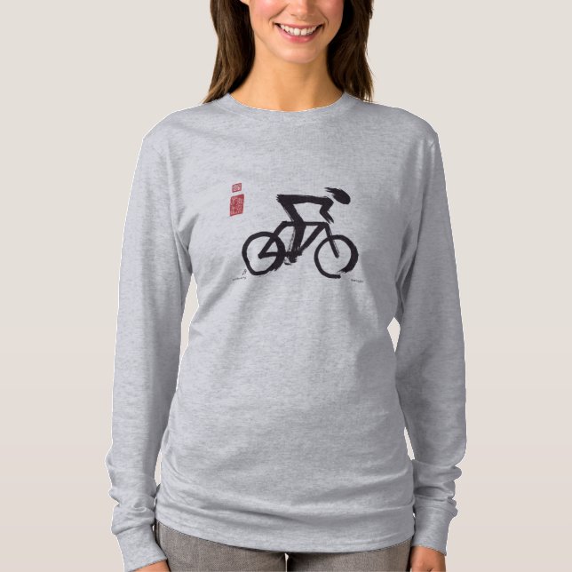 SumiCyclist "Emancipation" Hoodie Tee (Framsida)