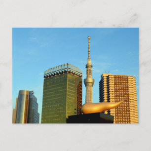 Sumida Skyline: Tokyo Vykort