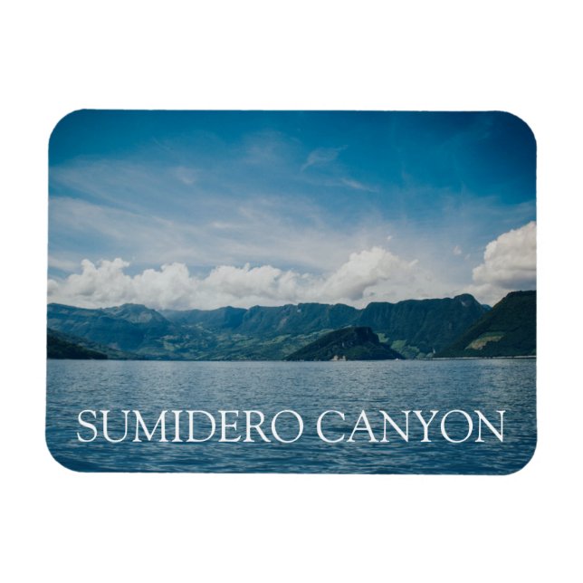 Sumidero Canyon Panoramic Magnet (Horisontell)