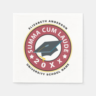 Summa Cum Laude Studenten Pappersservett