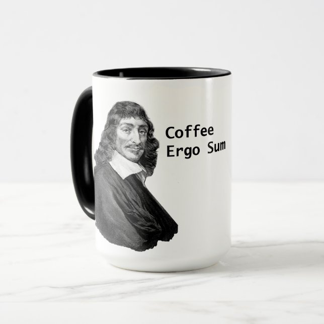 Summa för Decartes kaffe Ergo Mugg (Framsida vänster)
