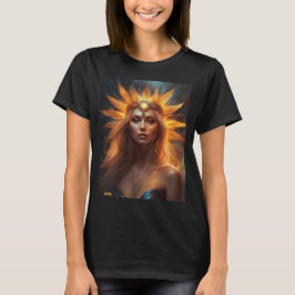 Summa solarier Eclipse Sol Queen Add Text eller Na T Shirt