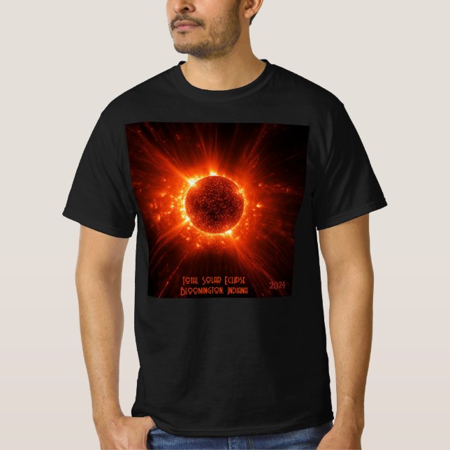 Summa solariska element Lägg till eventuell text o T Shirt (Framsida)