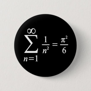 summan av inverterade kvadrerade tal, algebragrund knapp