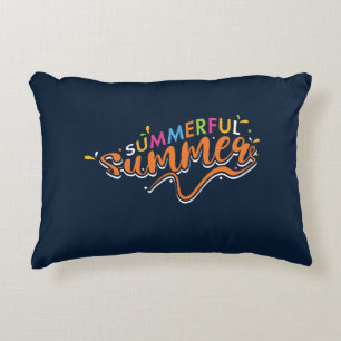 Summarisk sommar prydnadskudde