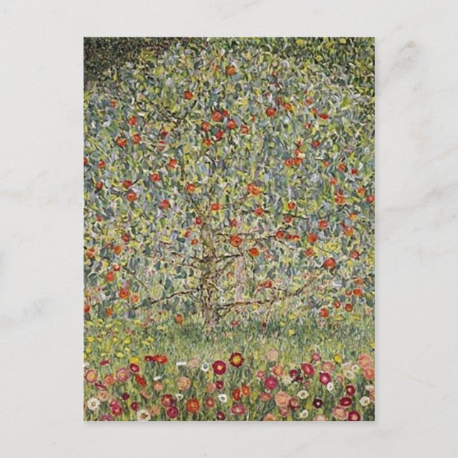 Summariska Apfelbaum centrerar jag, 1912, vid Vykort (Framsida)