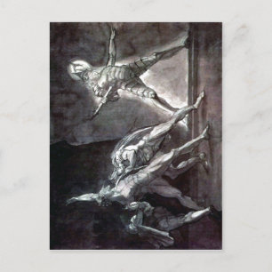 Summariska Henry Fuseli - Hamlet och hans far Gho Vykort