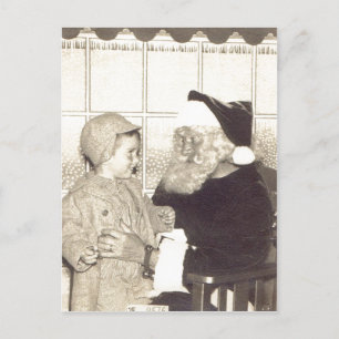 Summariskt varuhus Santa circa 1956. A.Chris Helg Vykort