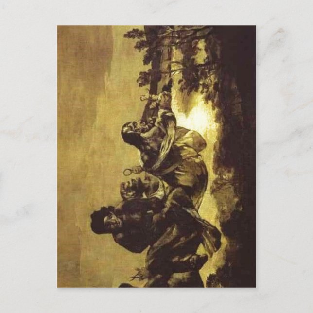 Summary Francisco de Goya, The Fates Atropos (ca 1 Vykort (Framsida)