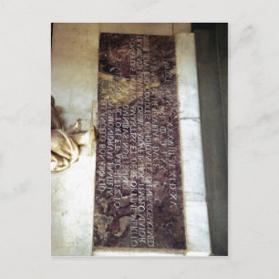 Summary Italiano: Epitaffio Michelangelo Buonarrot Vykort