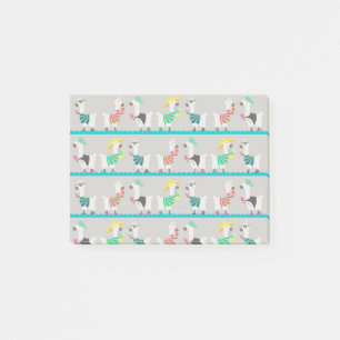 Summer Alpacas Post-it Block