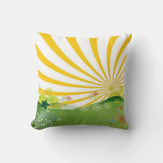 Summer American MoJo Pillows Kudde (Framsida)