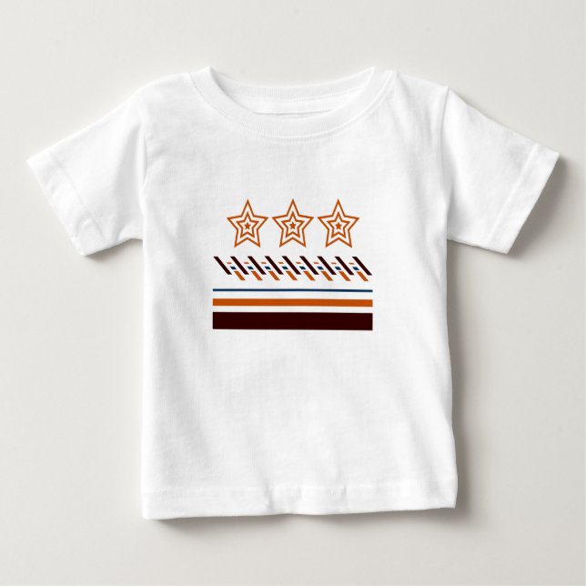 Summer Baby Three - Star Rand T Shirt (Framsida)