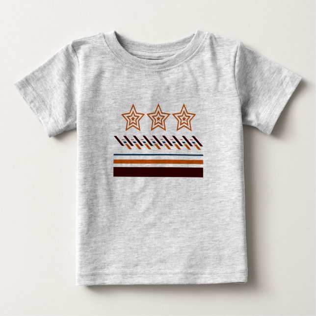 Summer Baby Three - Star Rand T Shirt (Framsida)