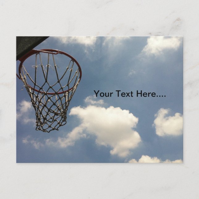 Summer Basketball Vykort (Framsida)