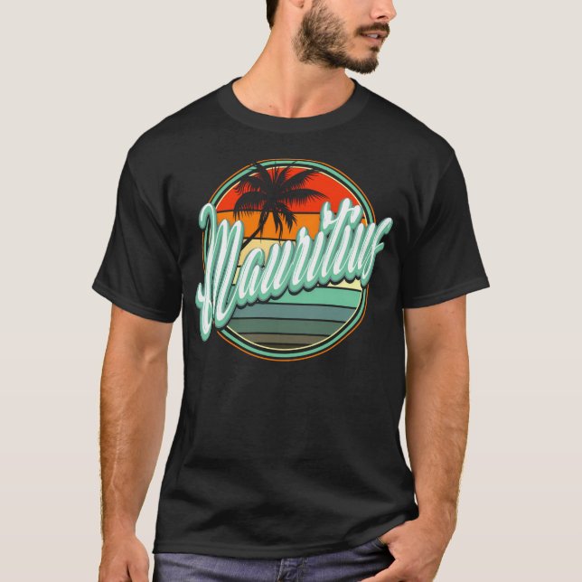 Summer Beach Helgdag - Mauritius T Shirt (Framsida)