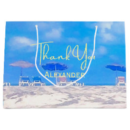 Summer Beach Retirement Thank You