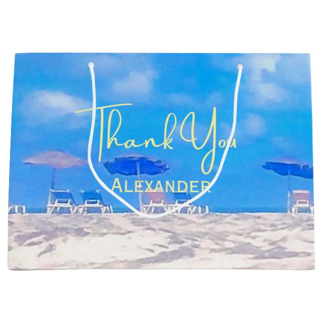 Summer Beach Retirement Thank You (Framsidan)