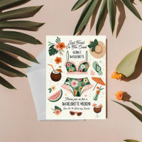 Summer Beach Tropical Bachelorette Helg Party
