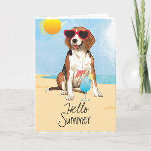 Summer Beagle Kort