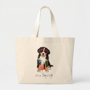 Summer Bernese Mountain Hund Jumbo Tygkasse