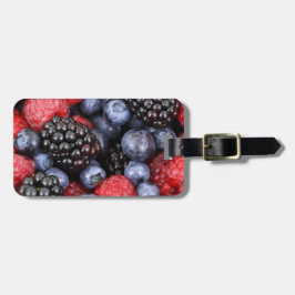 Summer Berries Luggage Tag Bagagebricka