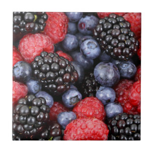 Summer Berries Tile Kakelplatta