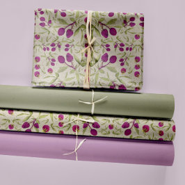 Summer Berries Watercolor Decoupage