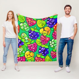 Summer Berry Delight Fleecefilt