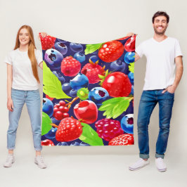 Summer Berry Medley Fleecefilt