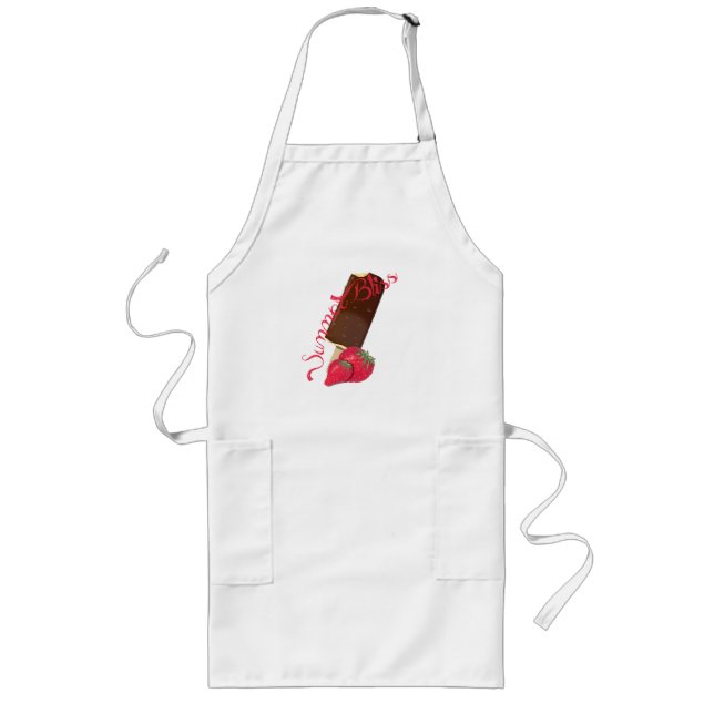 Summer Bliss - Apron Långt Förkläde (Framsidan)