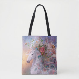 "Summer Bloom" Tote Bag Tygkasse