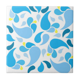 Summer Blues Kakelplatta