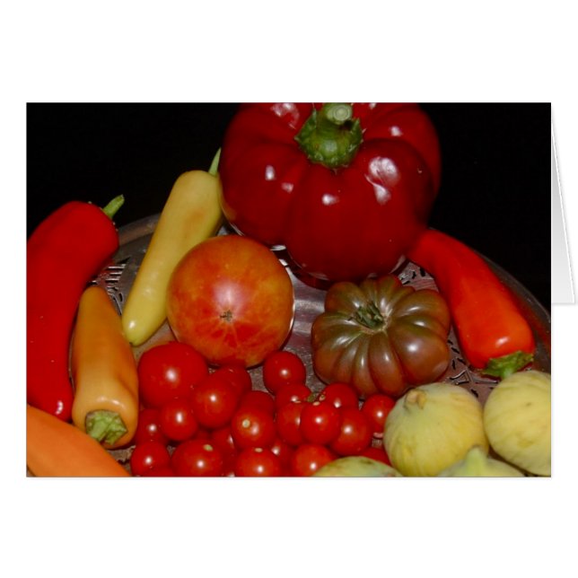 Summer Bounty Hälsningskort (Framsidan Horizontal)