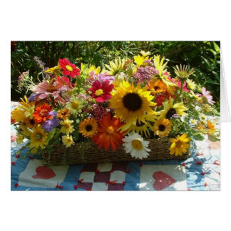 Summer Bouquet Hälsningskort