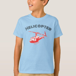 Summer Boys Helicopter T Shirt