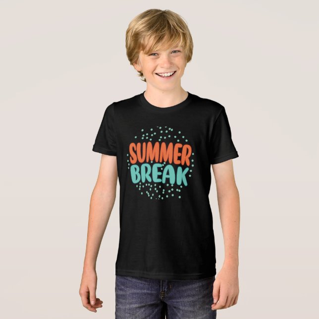 Summer Break T Shirt (Framsida Full)
