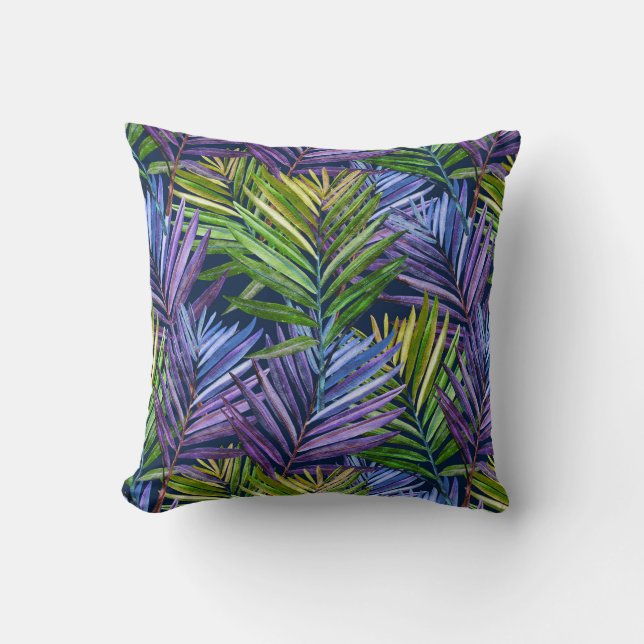 Summer Breeze Tropical Beach Handflatan Kudde (Framsida)
