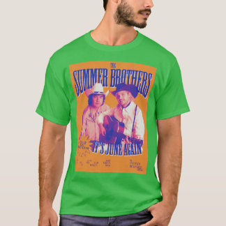 Summer Brothers It's June Again skjorta tjej T Shirt