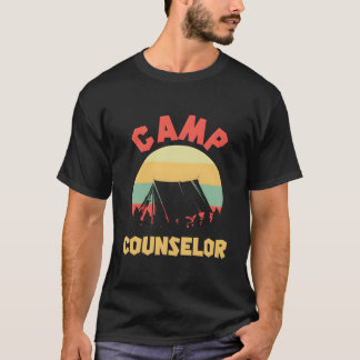 Summer Camp Counselor Director Camper T Shirt