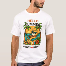Summer Cat Vibes T Shirt