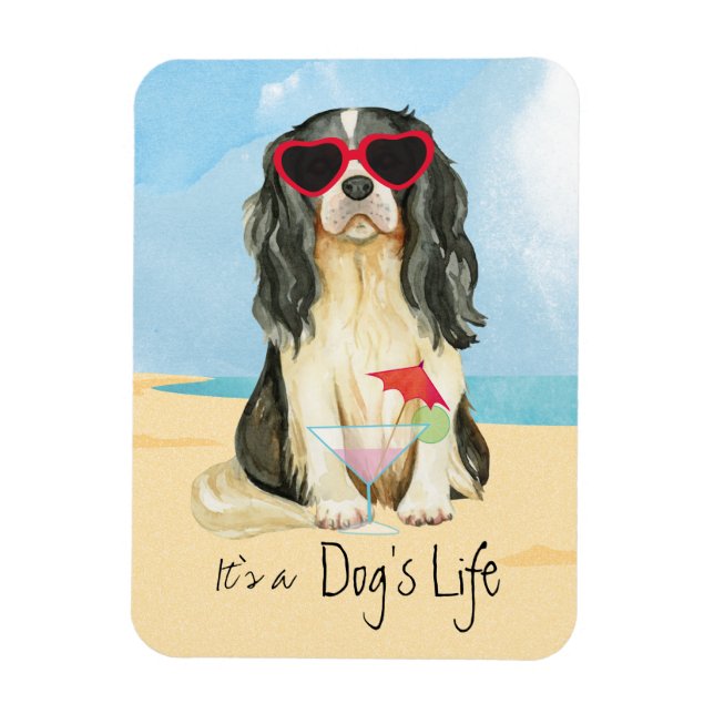 Summer Cavalier Magnet (Vertikal)